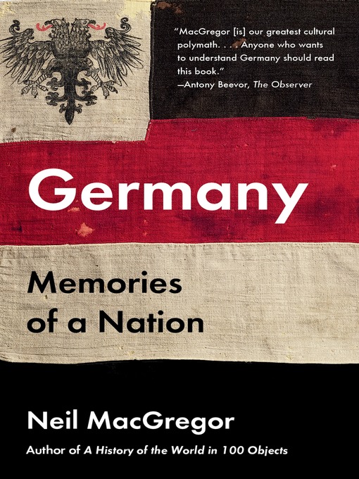Title details for Germany by Neil MacGregor - Wait list